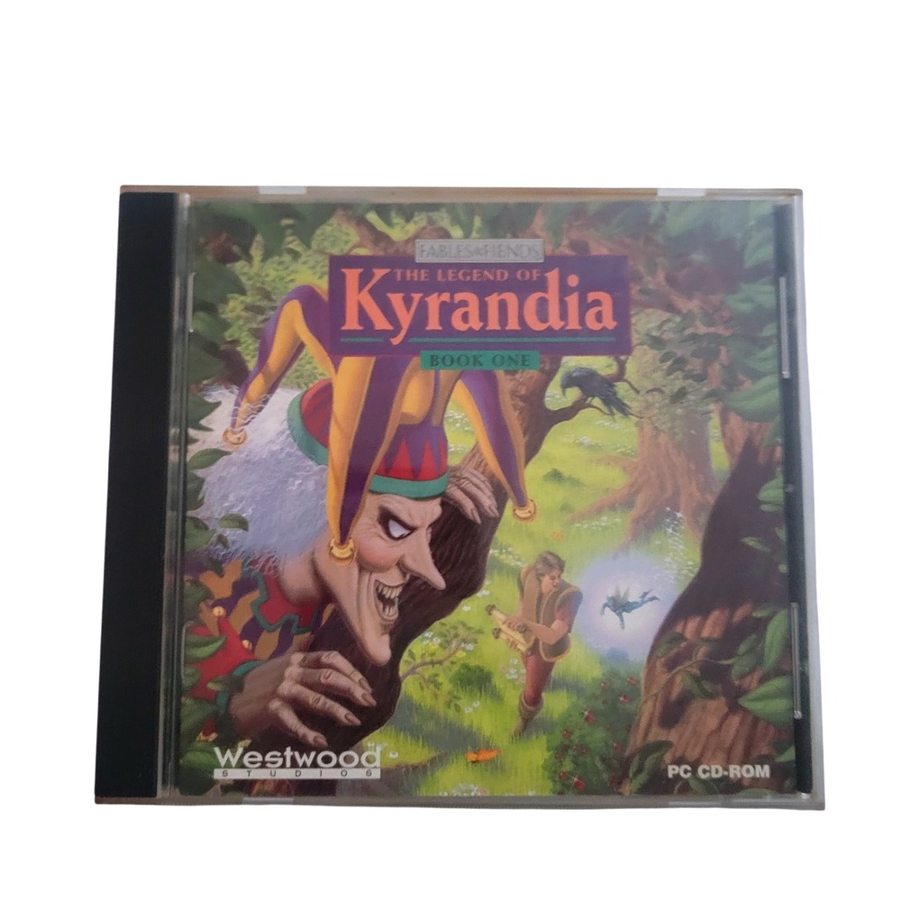 The Legend of Kyrandia Book One PC CD-ROM 1992‎ Westwood Studios Retro RPG